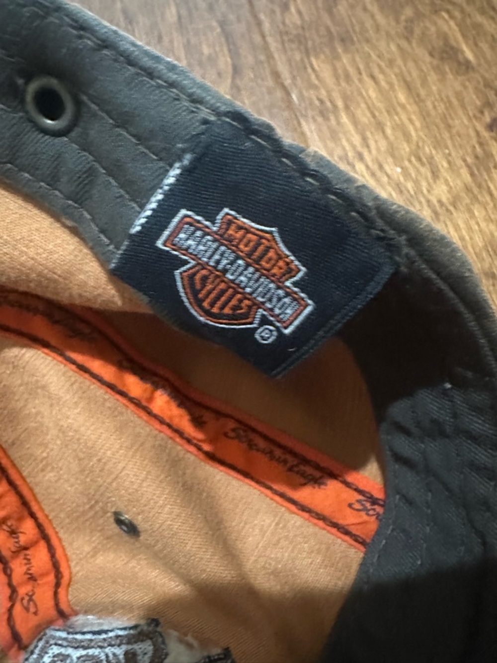 Harley-Davidson Distressed Screamin Eagle Hat RARE FIND! - Picture 9 of 9